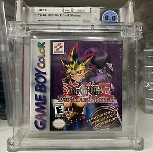 RaregamesG's tweet image. Brand New factory sealed #Yugioh Dark Duel Stories #Wata 8.0 B+ #NintendoGameboyColor