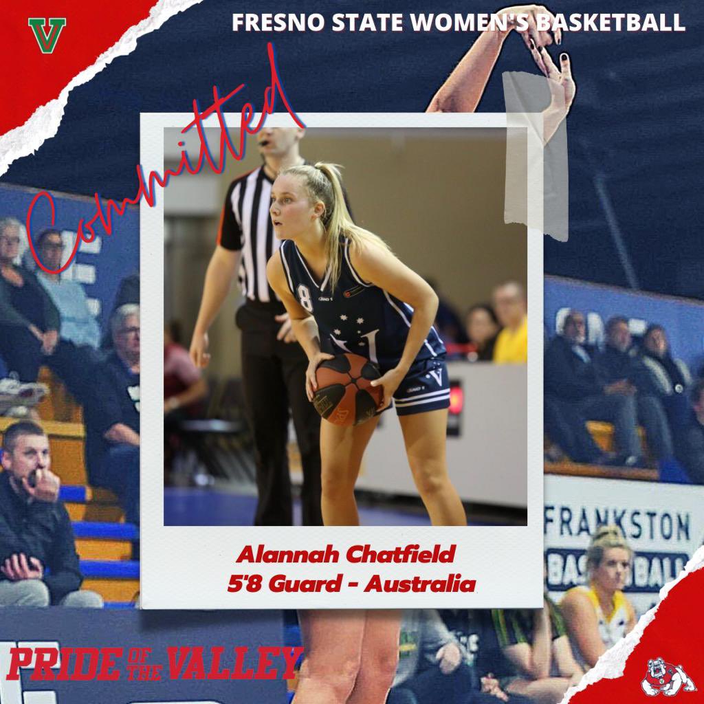 LaniChatfield's tweet photo. Excited to announce my commitment to Fresno State University @FresnoStateWBB, Thank you @CoachJWhite @MandiBCarver and all the coaching staff. Thrilled to be a Bulldog.
#GoDogs #PrideOfTheValley https://t.co/ZpXEQ6YYVS