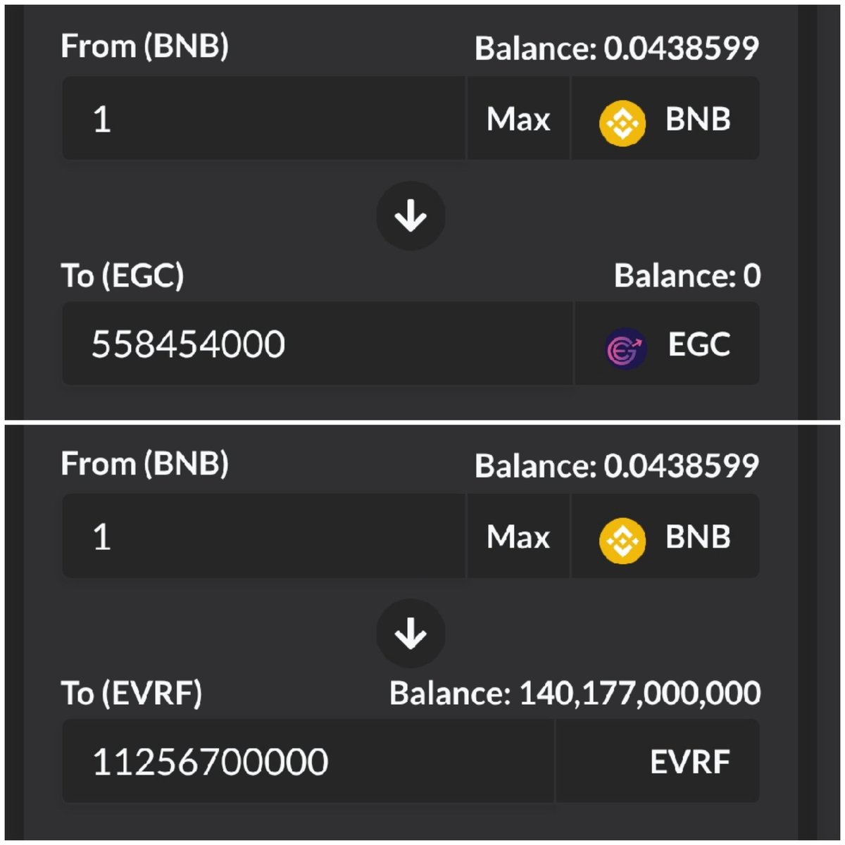 _CryptoHuntress's tweet image. #EverReflect #EverGrowCoin I have switched my small bag of #EGC for a BIG one of #EVRF