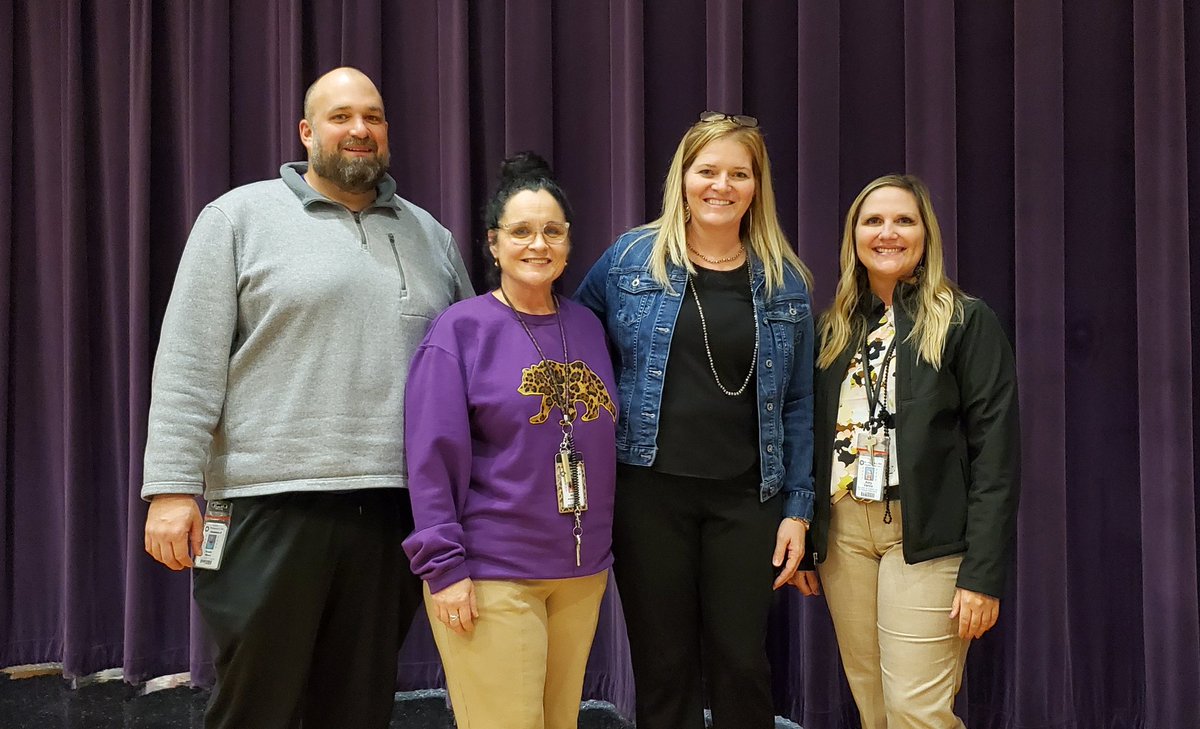 Our CTE team is ready for their new CTE highschool credit courses coming to Montgomery Junior High!