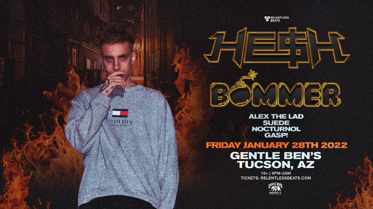 SpectoEnt's tweet photo. ⚠️GIVEAWAY⚠️

We’re giving away a few more tickets to this Friday’s show! 

To enter:
1. Follow @RelentlessBeats and @SpectoEnt 
2. Tag 3 friends 👇
3. RT this tweet and say “💵” https://t.co/LcwgVEfQ1q