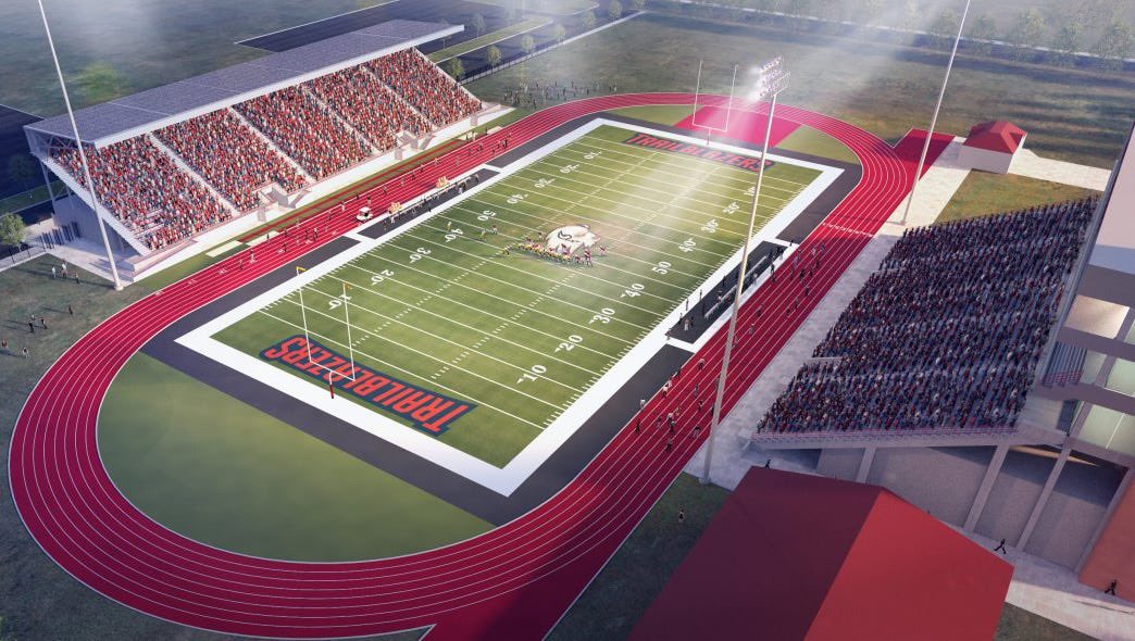 Blessed to announce that I’ve received my 2nd official Full Ride offer to play D1 football at Dixie State Universty!.  I want to thank my head coach again @CjamesSDHS I couldn’t do it without you. Also thank you Coach Peterson And his staff for believing in me. Go Trailblazers!!!