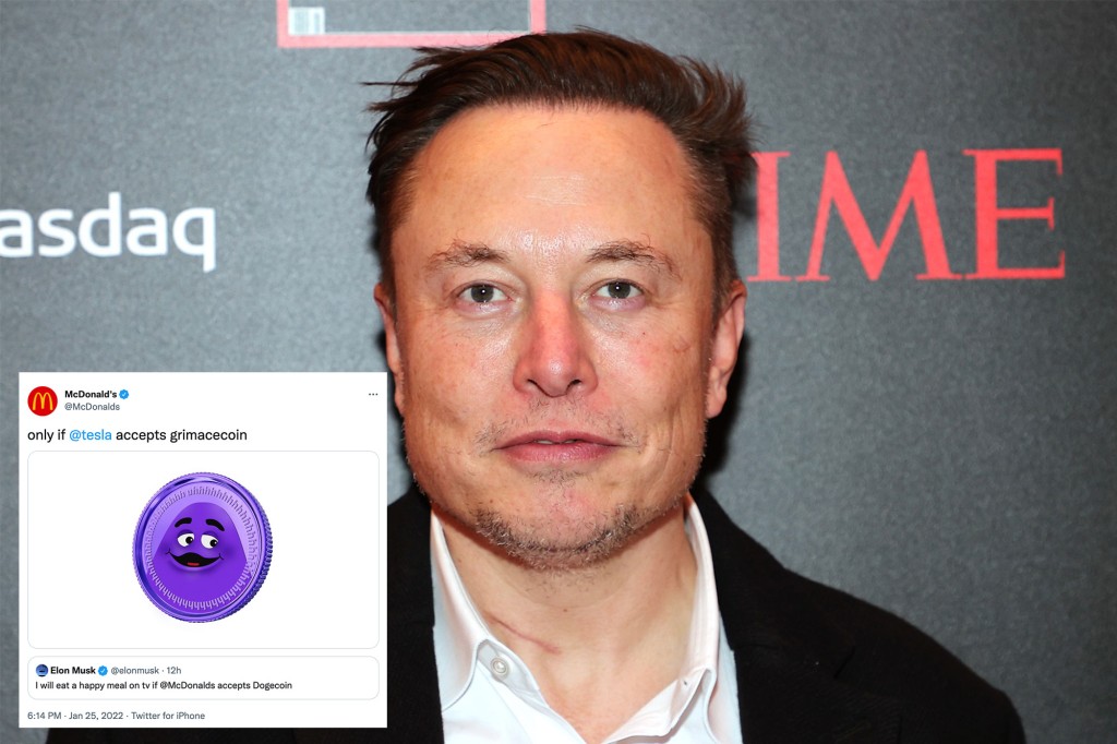  Elon Musk nudges McDonald’s to accept Dogecoin: ‘I will eat a Happy Meal on TV’