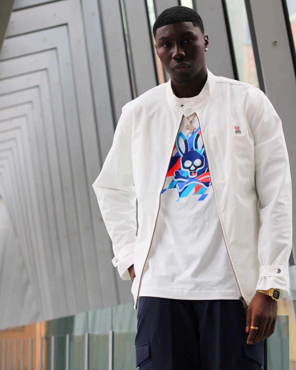 psychoBunny's tweet photo. Let's just take a moment to appreciate this 🔥 white-on-white combo from @Caleb_Boadi 

https://t.co/6xzYuvlUrh

#psychobunny #mensstyle #menswear #mensfashion #prespringcollection #prespring2022 https://t.co/6KqESjYepM