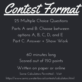 fmm_mathletes's tweet photo. Hey McGivney! If you are interested in testing your math skills, here are some more Waterloo contests coming up, and we want you to sign up! To do so, you can visit Ms. Phillips in Room 306 or Ms. Poshjari in Room 310, and the cost will be $5, due by February 4th. Good luck! https://t.co/CKbfWKvhuE
