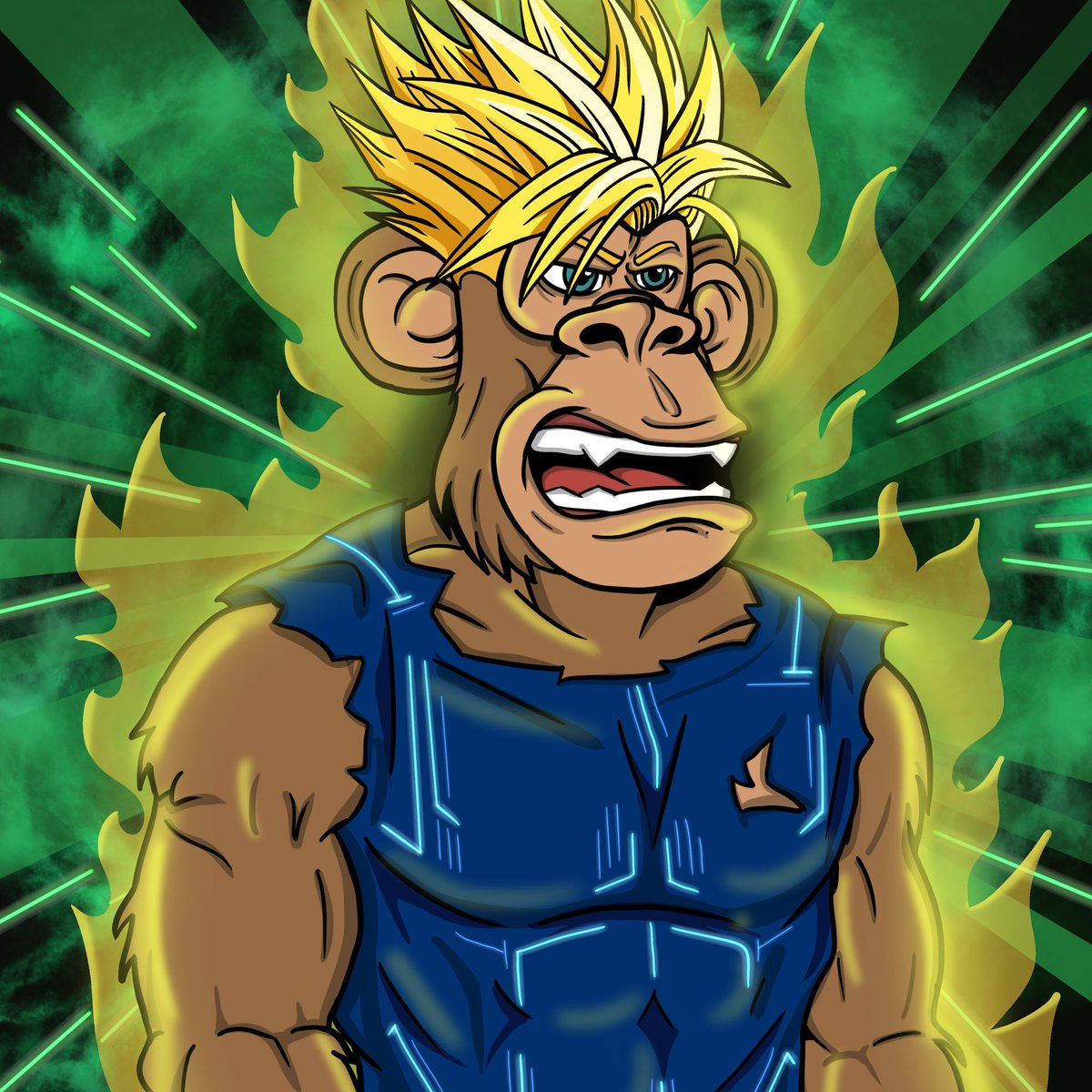 This Ape Is Jacked. 

Giving away 10 whitelist spots 👇
- Like &amp; Retweet 
- Follow <a href="/JackedApeClub/">ً</a> 
🐵💪🏼