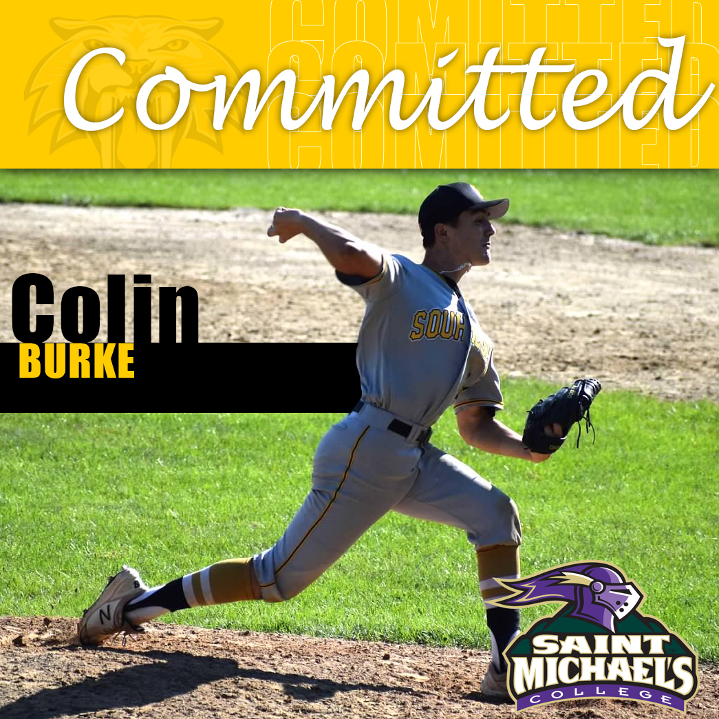 SabersBaseball's tweet photo. Congrats to Colin Burke on signing his commitment letter to continue his athletic and academic career for the Men's baseball team at St. Michaels College! https://t.co/OrIexqUkpL