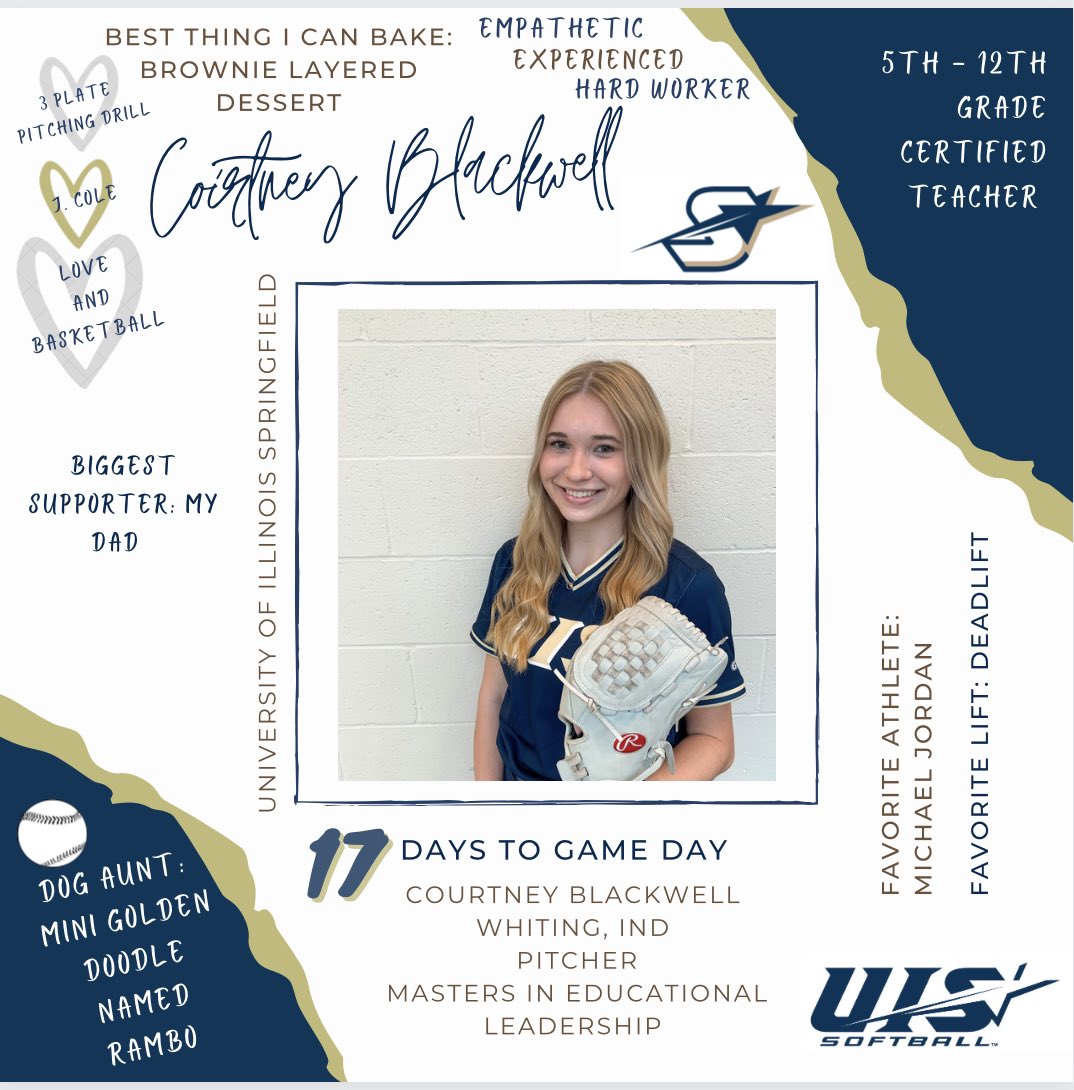 17 Days to GAME DAY featuring our newest Star
<a href="/babycourttttttt/">Courtney</a>