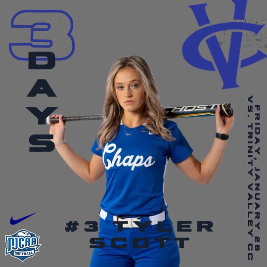 vernoncollegesb's tweet photo. 3 days until we open season at HOME!! Scrimmage tomorrow at MSU, 5:00 PM. #VCSoftball #Chaps #LionMode https://t.co/tYgZWreSSG