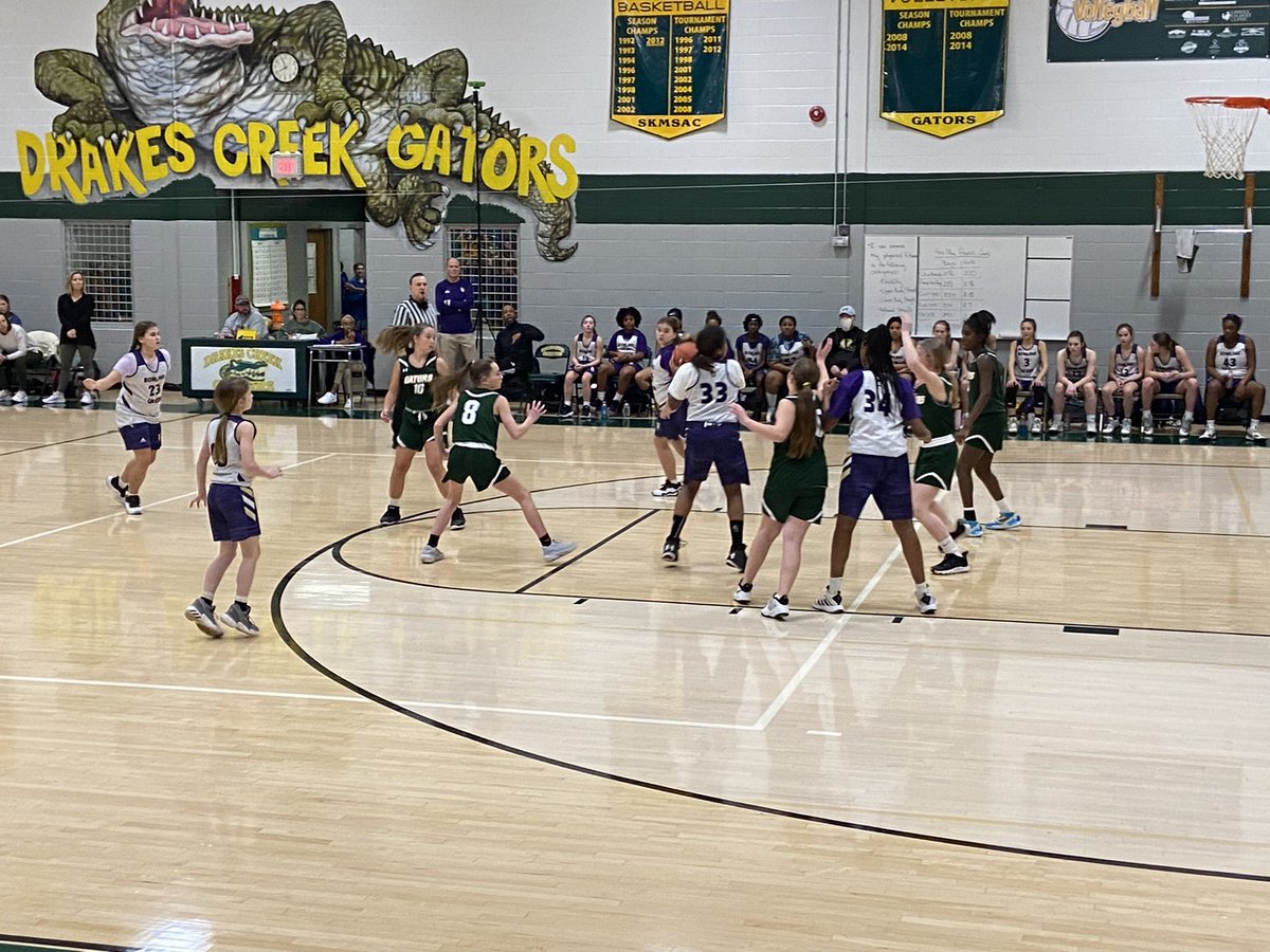 BGJHS's tweet photo. 7th grade Lady Purples win over Drakes Creek and advance to the championship game on Thursday!! https://t.co/fXaAGLIqS0