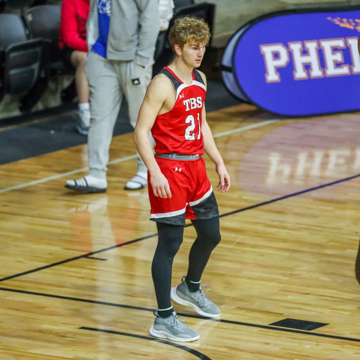 Shane Peterson <a href="/shaneyp_123/">Shane Peterson</a> continues to shoot the ball at a high level. Knocked down three 3's tonight. Tough / gritty competitor. Finished with 16 points. #PhenomHoops <a href="/TBS_Hoops/">The Burlington School Basketball</a>