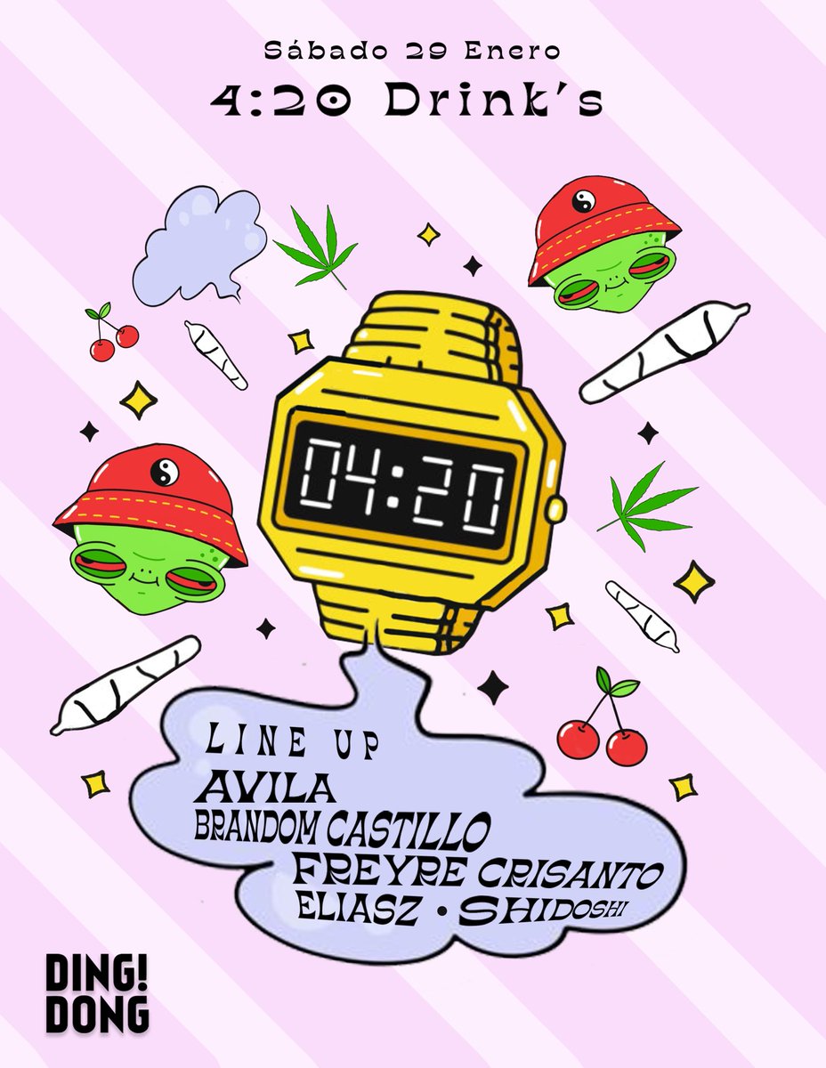 Este sábado showcase by <a href="/DingDong_Mx/">Ding Dong Mx</a>