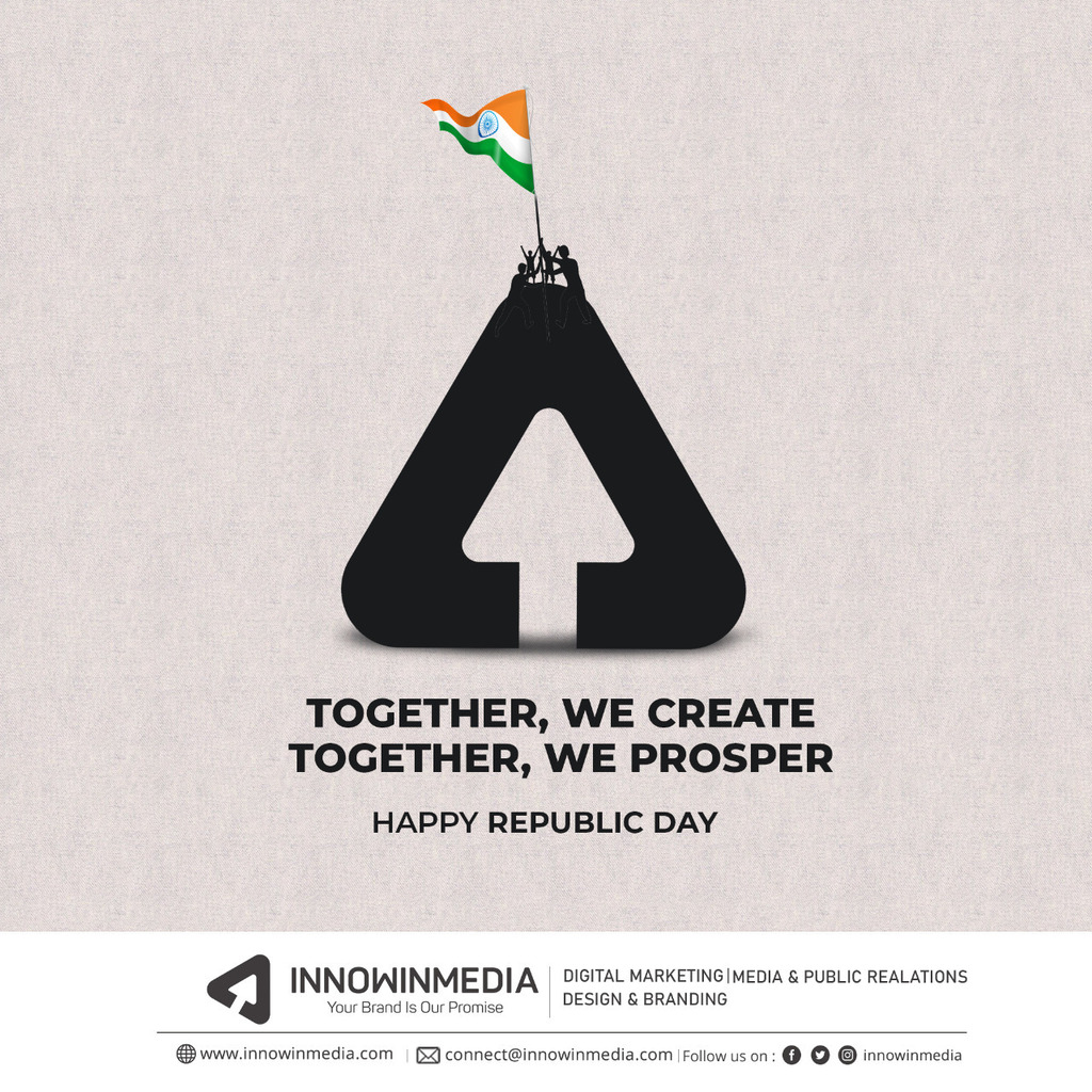 innowinmedia's tweet photo. Happy Republic Day...

#jaihind #republic #indianrepublicday #republicdayparade #proudindian #republicdaycelebration #incredibleindia #indianflag #republicdayofindia #army #bharat  #salute #flag #happy https://t.co/3O5sYDUJ5e
