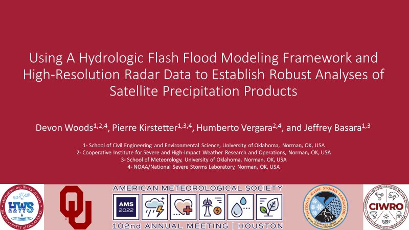 HydroPhD's tweet photo. THIS MORNING! I'll be presenting my PhD research at #AMS2022 at 8:30am CST (9:30 EST) at the @AMSHydrology section 9A.1 : Flood Prediction, Analysis, and Management, Part II. It's my first ever conference oral presentation, come check it out! ๐ค๐ง #AMSHydrology https://t.co/0IGJHJw7Fx