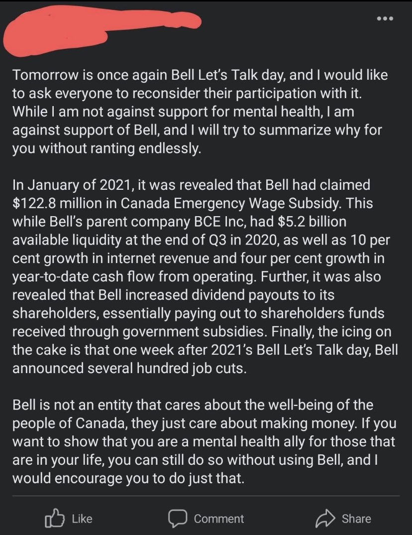 <a href="/Bell_LetsTalk/">Bell Let's Talk</a>