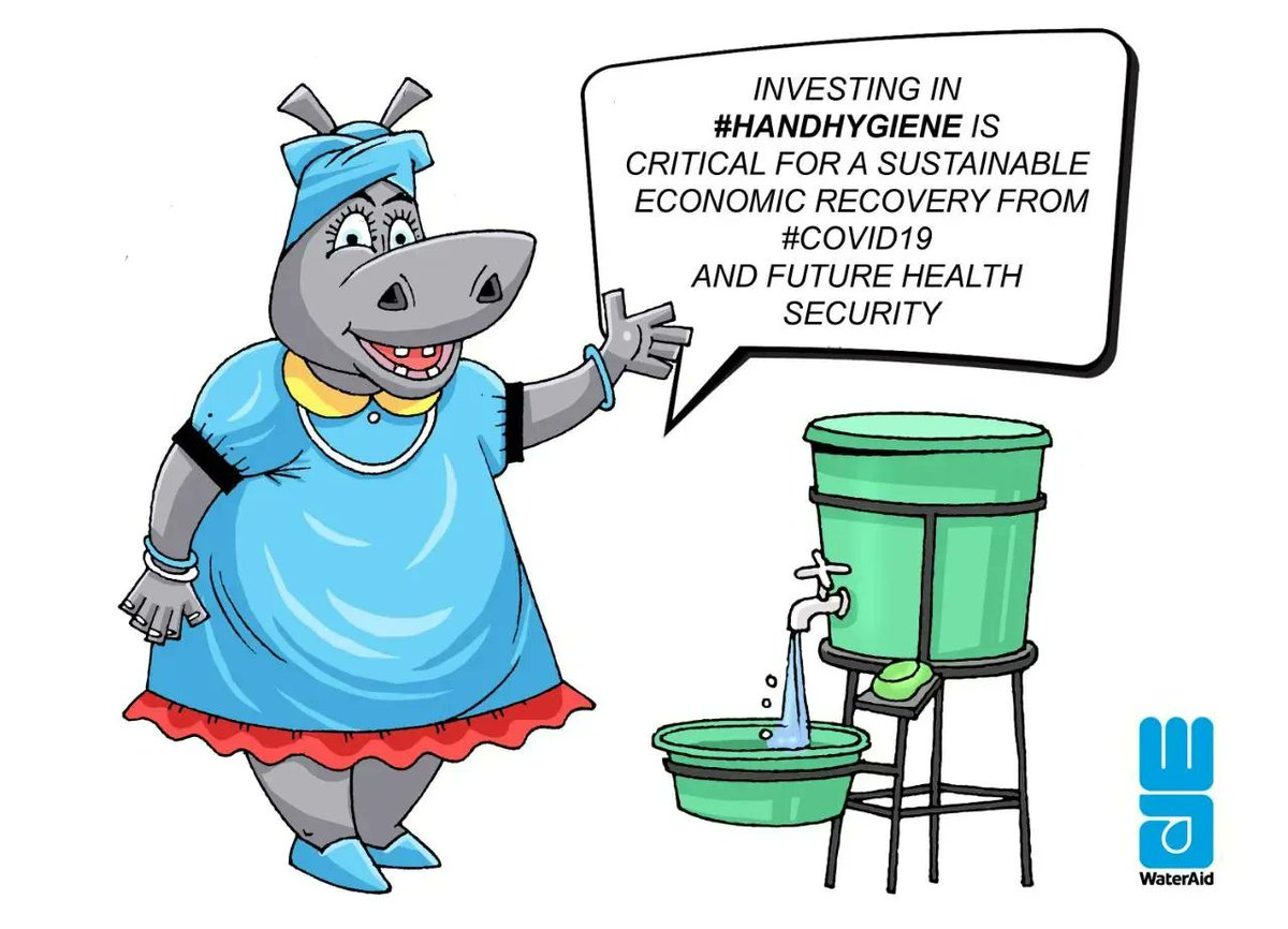 WaterAidUganda's tweet photo. Investing in #HandHygiene is critical for a sustainable economic recovery from #COVID19 and future health security.
#WaterAidUganda
#Hygiene4Health
#CleanHandsSavetheFuture https://t.co/tiItABaPl5