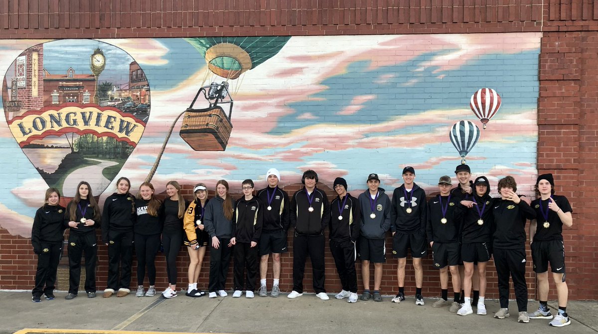 pg_tennis's tweet photo. They earned there dinner today after bringing home 10 medals in Hallsville! Had to make our favorite stop at the #butchershop #GoHawks #PG_Tennis https://t.co/OO2VH4X52A