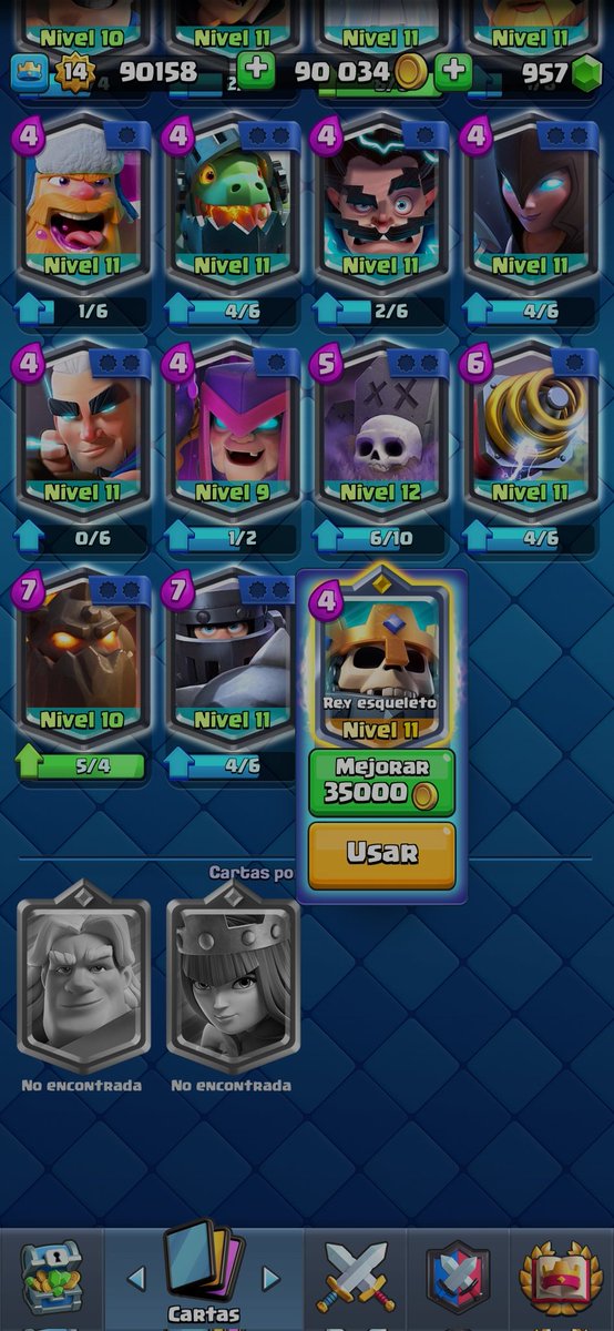 Amigo, que son esas cartas?? Tanto ha cambiado el CR?? Estoy re emocionado viejoooo!!!