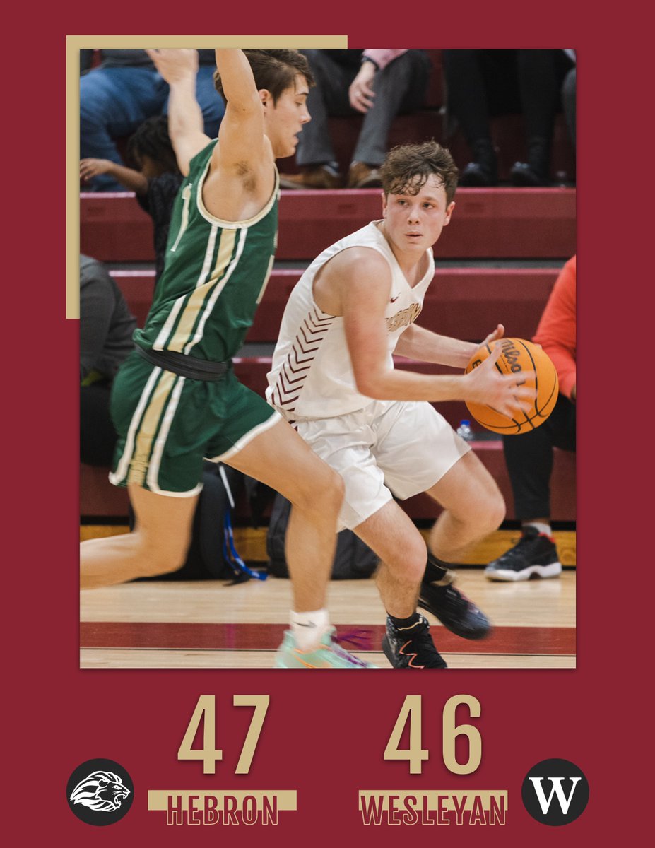 HebronLions's tweet photo. 🏀 Congrats to our boys basketball team on knocking off Wesleyan tonight in region play!!

BIG TIME effort from @hcabasketball! 👊

#HebronLions🦁 https://t.co/fUUH2QNeUJ