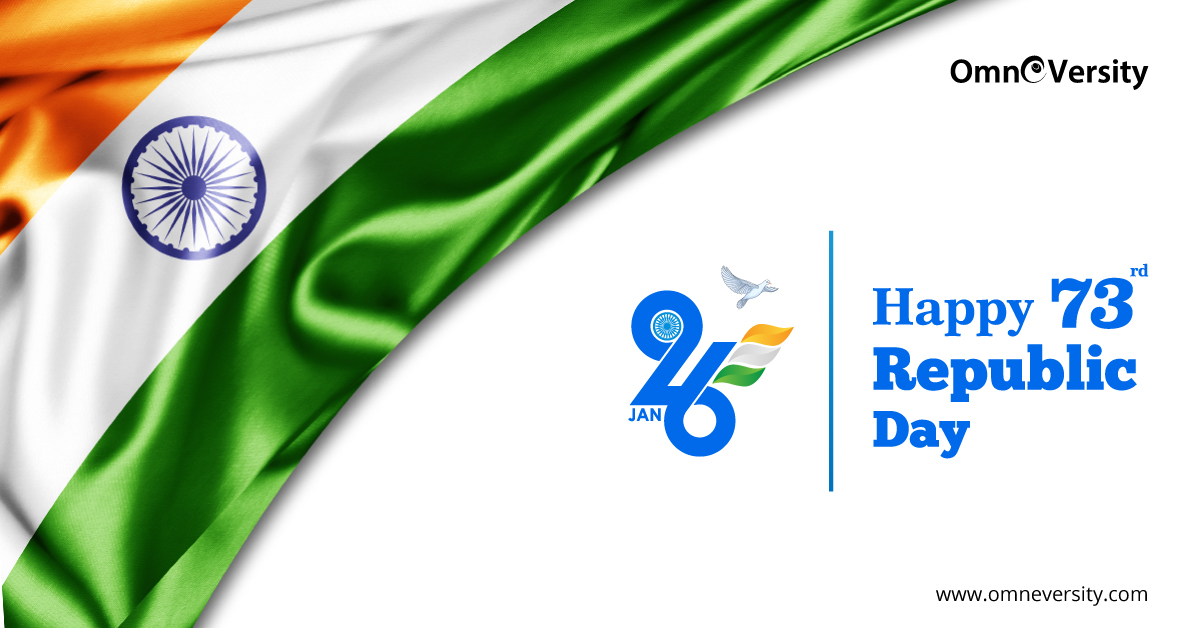 OmneVersity's tweet photo. The strength of our country lies in its diversity, for diversity fosters innovation. This #RepublicDay, march on towards a life of evolution with #OmneVersity. 
#26january #india https://t.co/frZZxD0GxB
