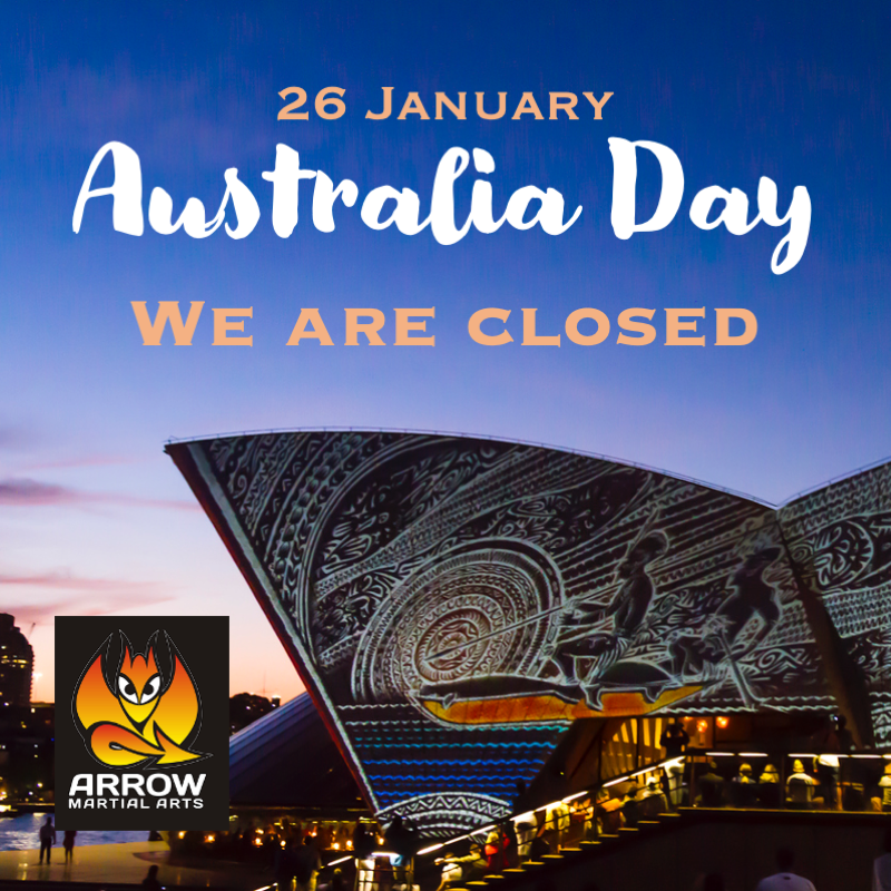 ArrowMartial's tweet photo. Today is 26 January, Australia Day. We are closed for lessons.
☮️ Peace. 🤗 https://t.co/z56v9KqX3C