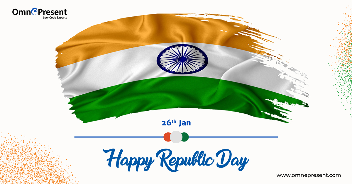OmnePresent's tweet image. Wishing a Happy #RepublicDay to everyone!
May we see some great change this year.
#OmnePresent #LowCodeExperts #26january #India