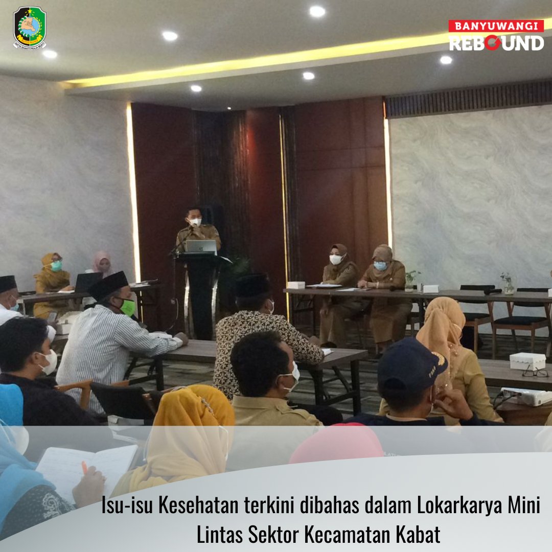 keckabat's tweet photo. Lokarya Mini Bidang Kesehatan Lintas Sektor Kec. Kabat @banyuwangi_kab @BIBINWIDIATMOKO https://t.co/eosnHboCS4