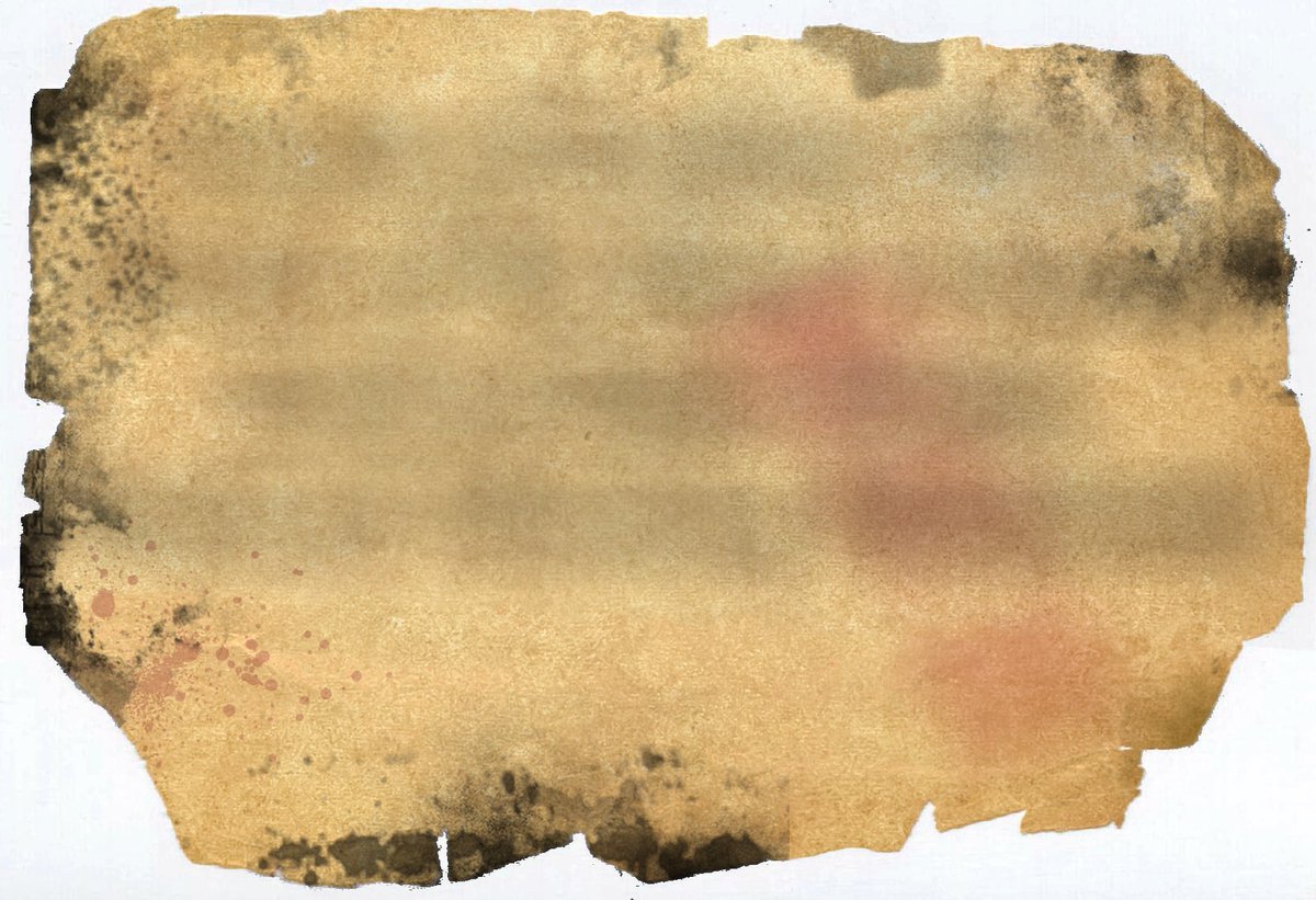 mortegardgame's tweet photo. In this thread is the clue to the first answer to this smudged note...
The next clue will be revealed at 125 followers.
Be sure to:
🧡Like
🤝Follow
📨&amp; Retweet

To help summon the next clue.
First 30 to solve the mystery win a castle. https://t.co/s6G2hBhro1