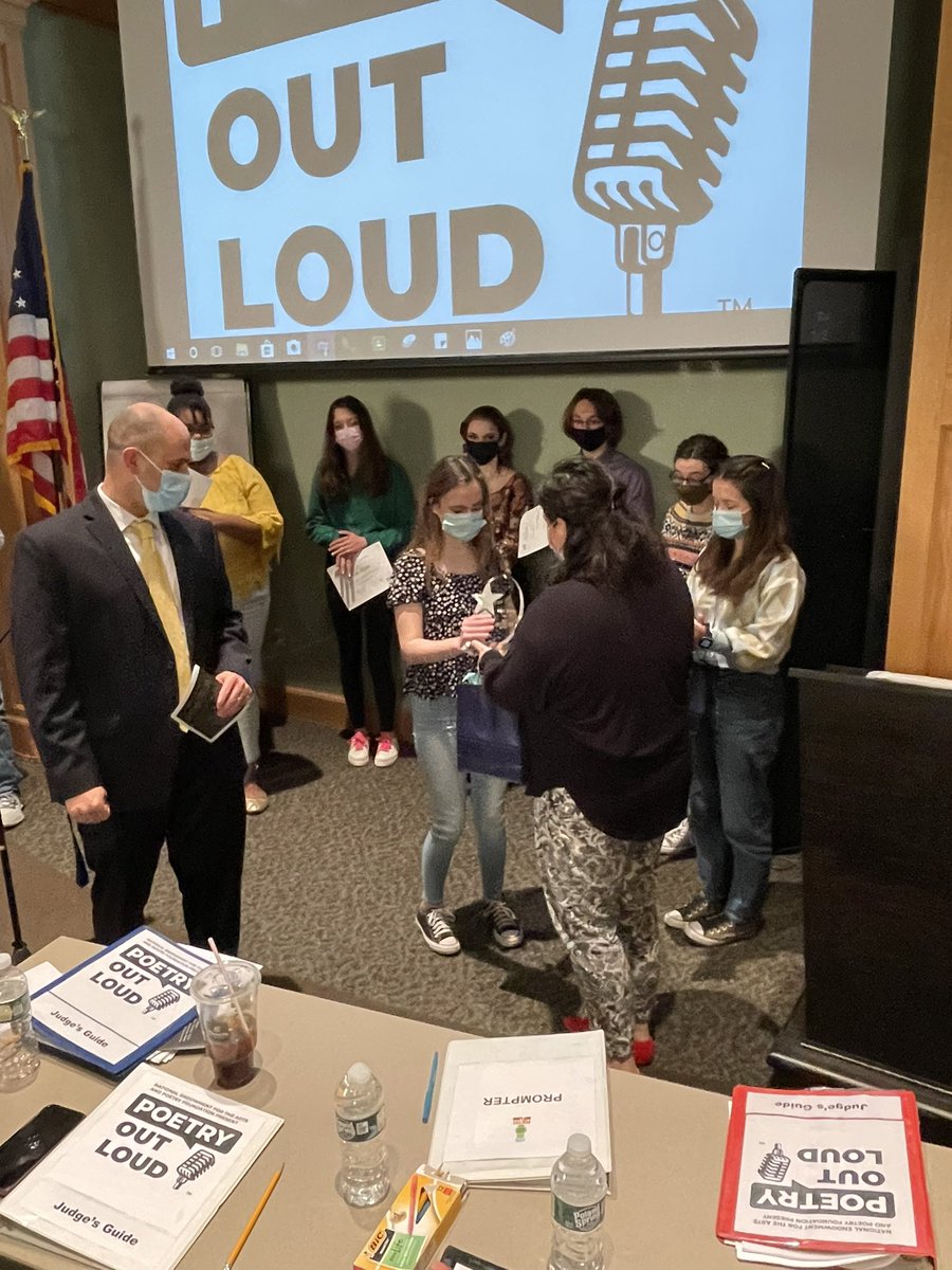 PlyEla's tweet photo. Congratulations to North Poetry Out Loud Winner Amy Lee and Runner Up Maggie Buckley! Great job done by all! https://t.co/pztWypU4oD