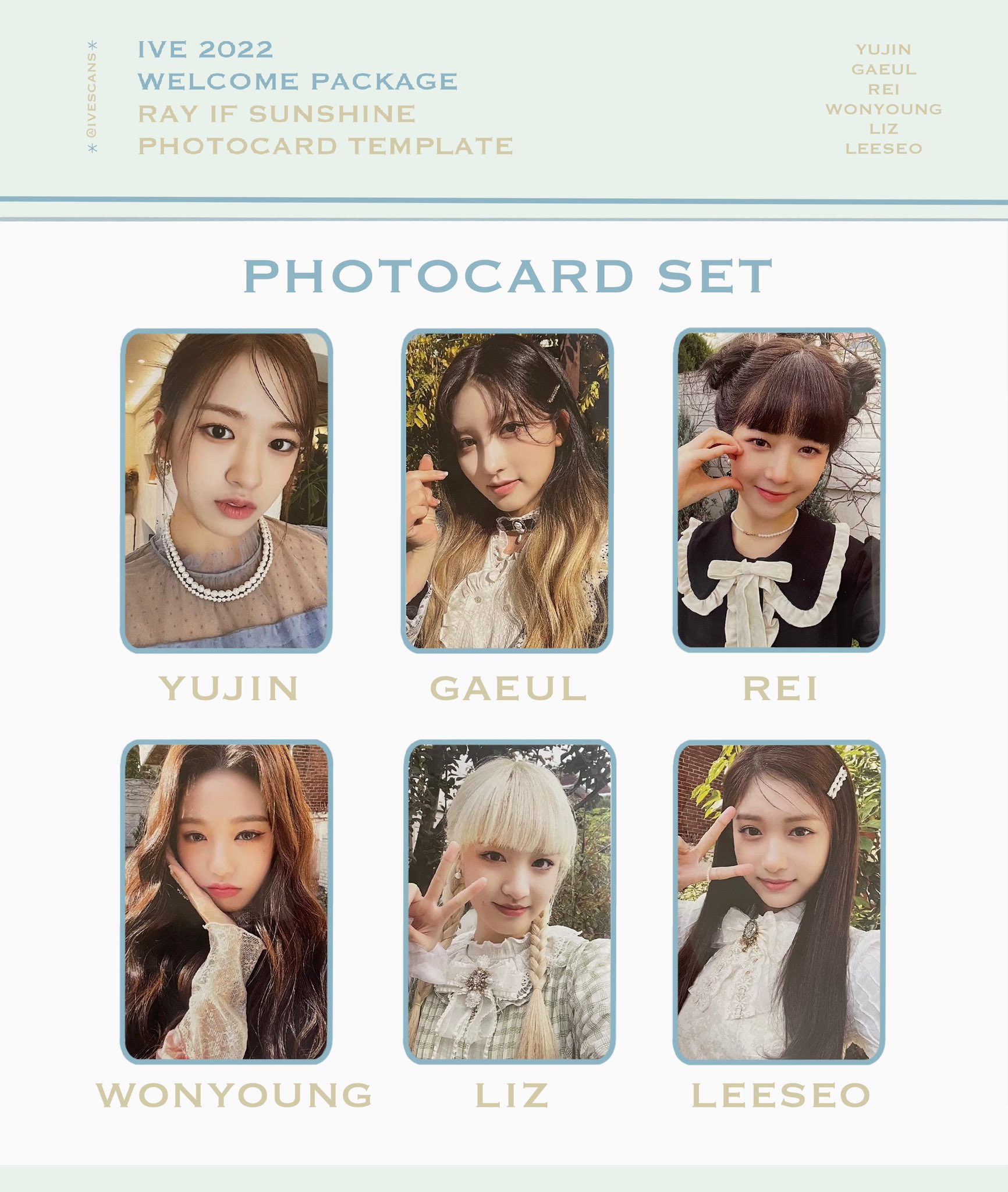 IVE PHOTOCARDS on X: 
