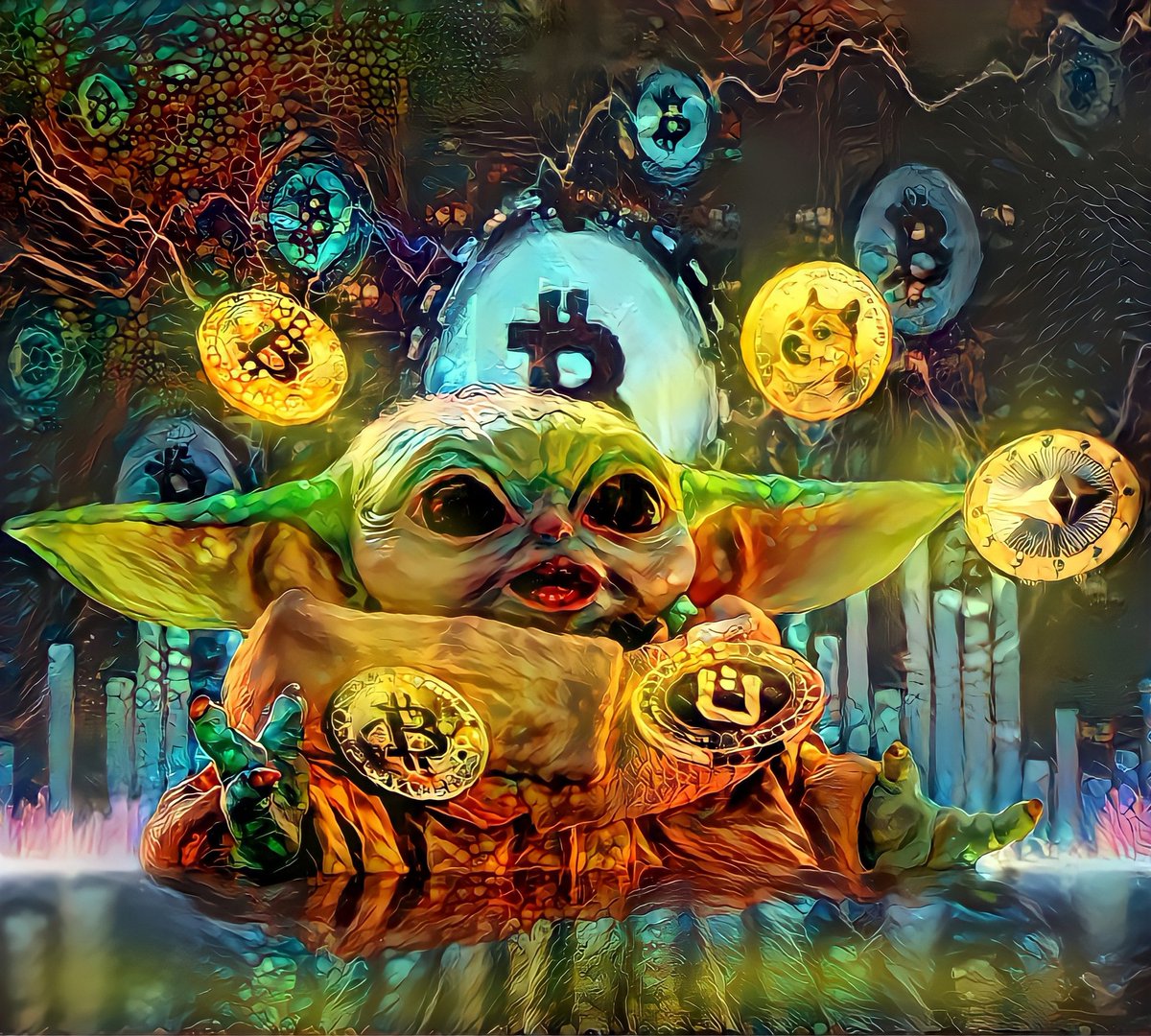 Claudiobarros84's tweet photo. Check out Star Wars #9 Baby Yoda by claudiobarros84 at https://t.co/oTE8jpAZXi NFT! https://t.co/oHA9bXszTi via @cryptocom https://t.co/P1XUcUr0Bu