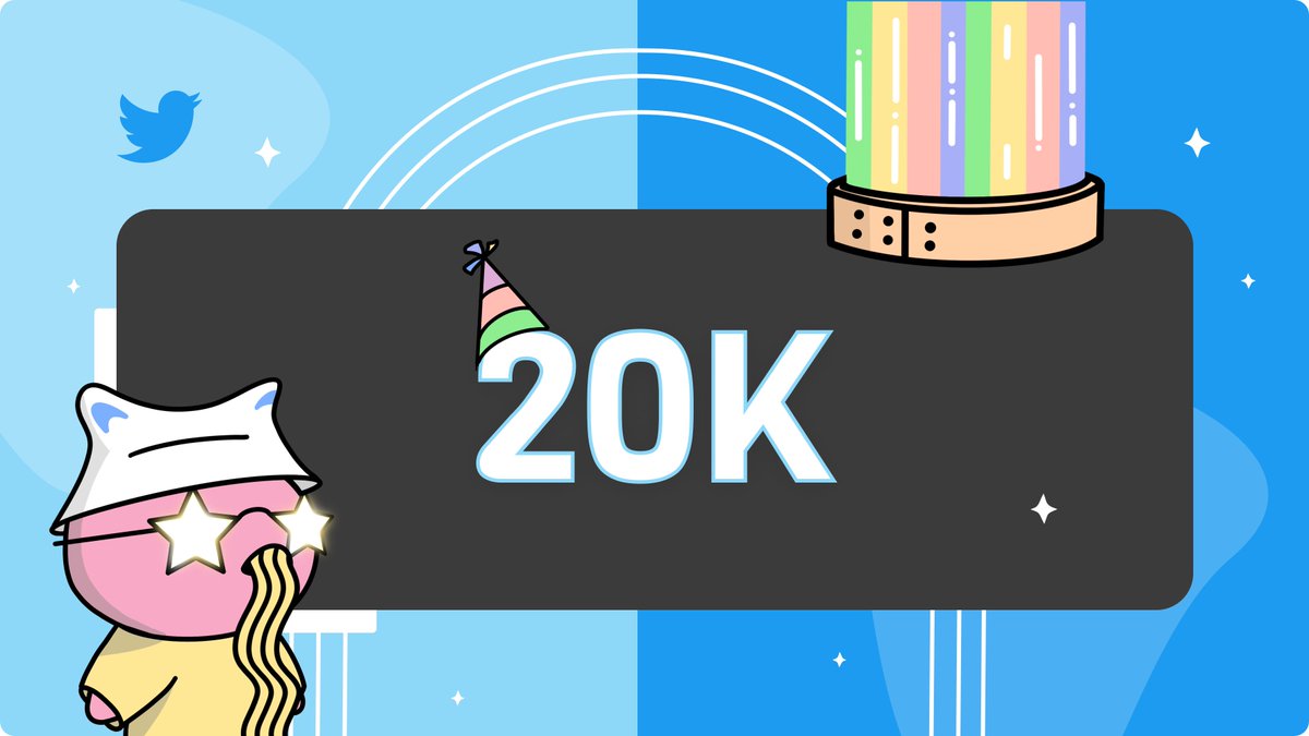 🎊WE HIT 20K TWITTER!!! 🎊

THANK YOU SO MUCH BAOS ❤️

🎁To celebrate we'll give away 20x WL!

1⃣ Follow <a href="/FortuneFriends_/">Fortune Friends</a> 
2⃣ Like, Re-tweet, Tag 3 Friends
3⃣ Join our DC (in bio)

10 Twitter | 10 Discord