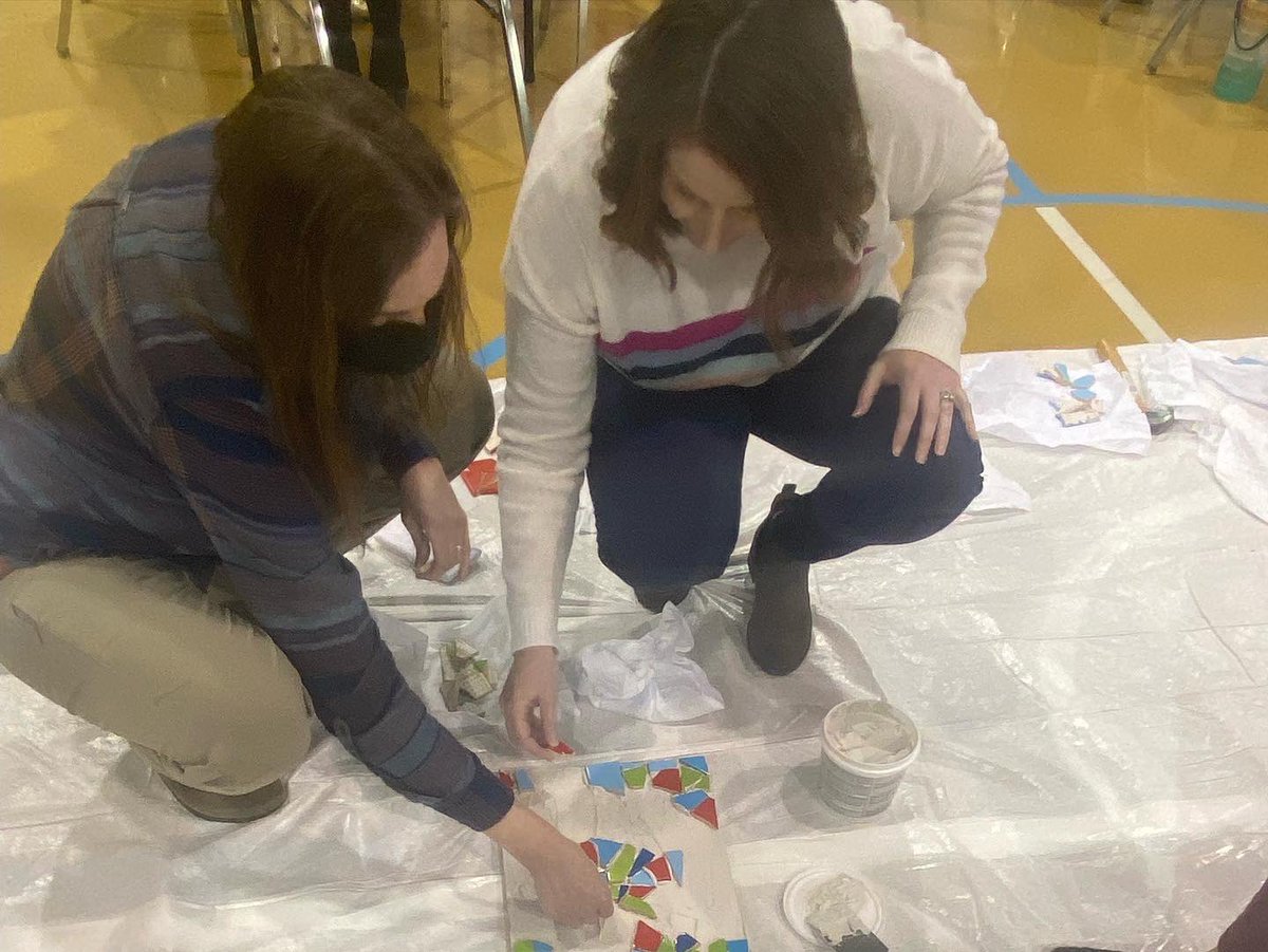 CPS staff participated in a SEL activity today at our staff meeting. We were reminded we are better and STRONGER together! #CPSstrong