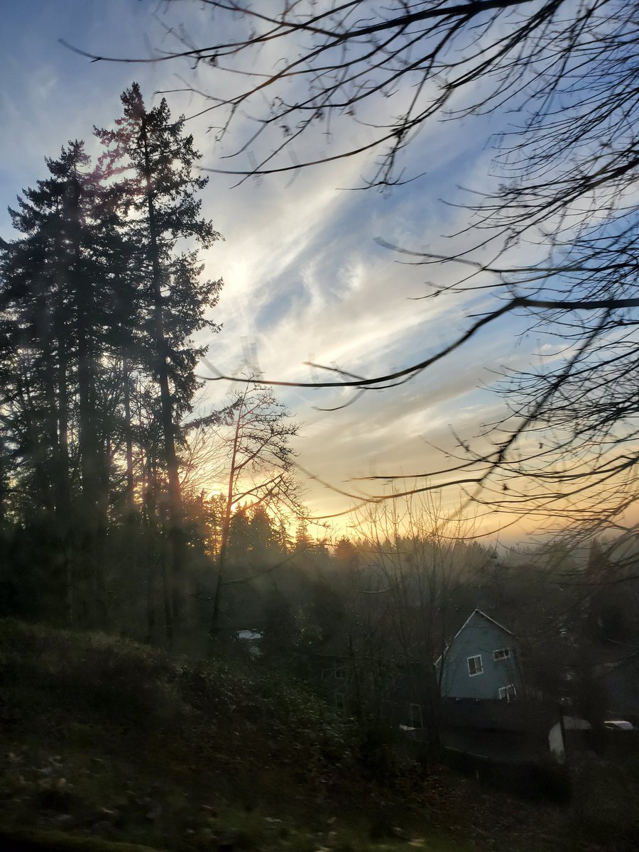 luckiponi's tweet photo. Sunset in Oregon hope everyone had a lovely day https://t.co/ImKk7BNuQa
