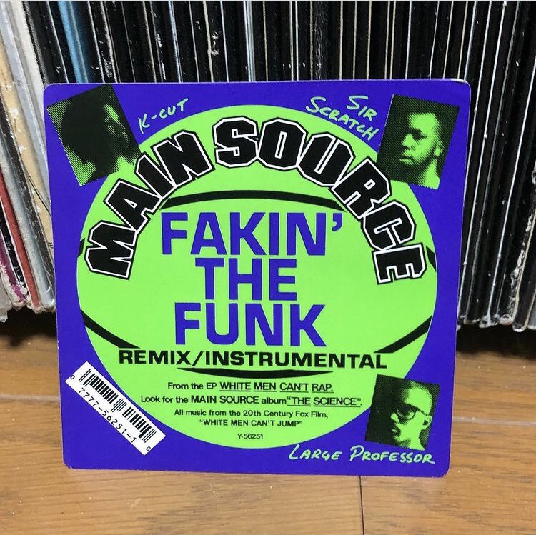 djsancon's tweet image. ステッカーコレクション 3

MAIN SOURCE / Fakin' The Funk
sticker ステッカー

#MAINSOURCE 
#メインソース 
#90s #90ssticker 
#90shiphop #StickerCollection 
#hiphopステッカー
#hiphop #hiphopステッカーコレクション #hiphopsticker #hiphopstickers
