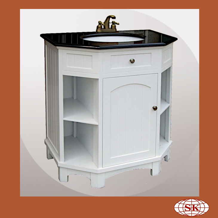 Add #country charm to your #farmhousestyle #bathroom with this open shelf #bathvanity.
cutt.ly/s1034
#vanity #cabinet #sinkvanity #bathroomvanity #bathroomcabinet #bathroomfurniture #countrystyle #cottagestyle #classicbathroom #waschtisch #lavabo #洗面化粧台 #sheenkind