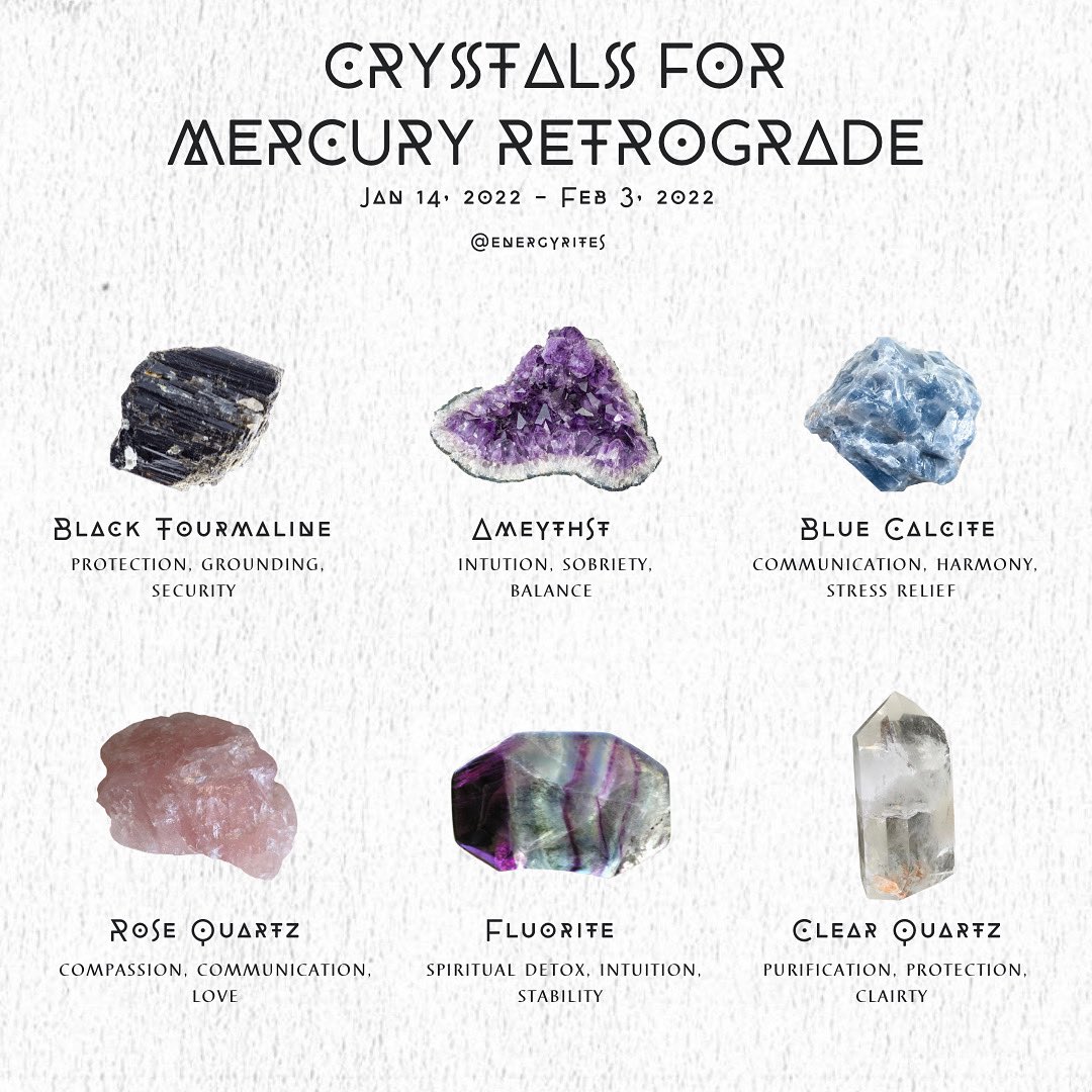 Energyrites's tweet photo. #MercuryRetrograde #crystals https://t.co/hCqKVh9wKd