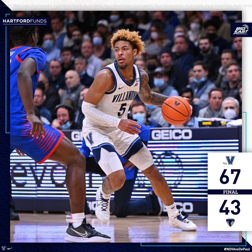 NovaMBB's tweet photo. ‘Cats WIN 🔵⚪️ https://t.co/DaYs9CTzOM