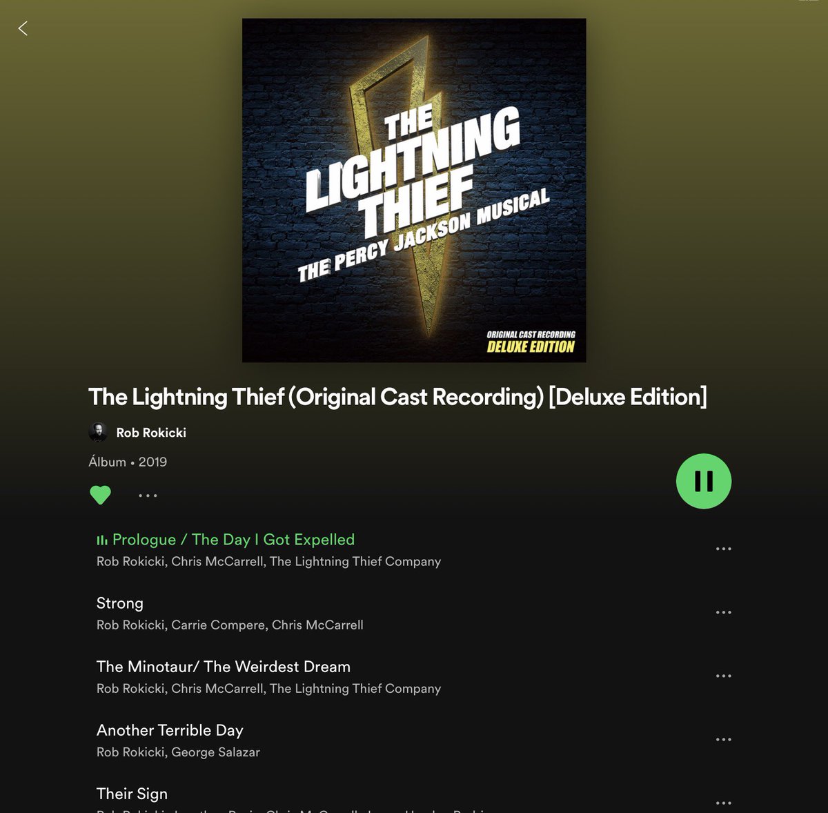 PercyJackson_TV's tweet photo. I can’t think about a better way to celebrate than listening to “The Lightning Thief: The Musical” OCR and their stunning work with this songs that tell the story of our dear Percy Jackson! Shout out to all of them! @rrokicks⚡️🔱

LISTEN:
https://t.co/Pd8HBXteNL
@rickriordan https://t.co/MELmvFXyvD