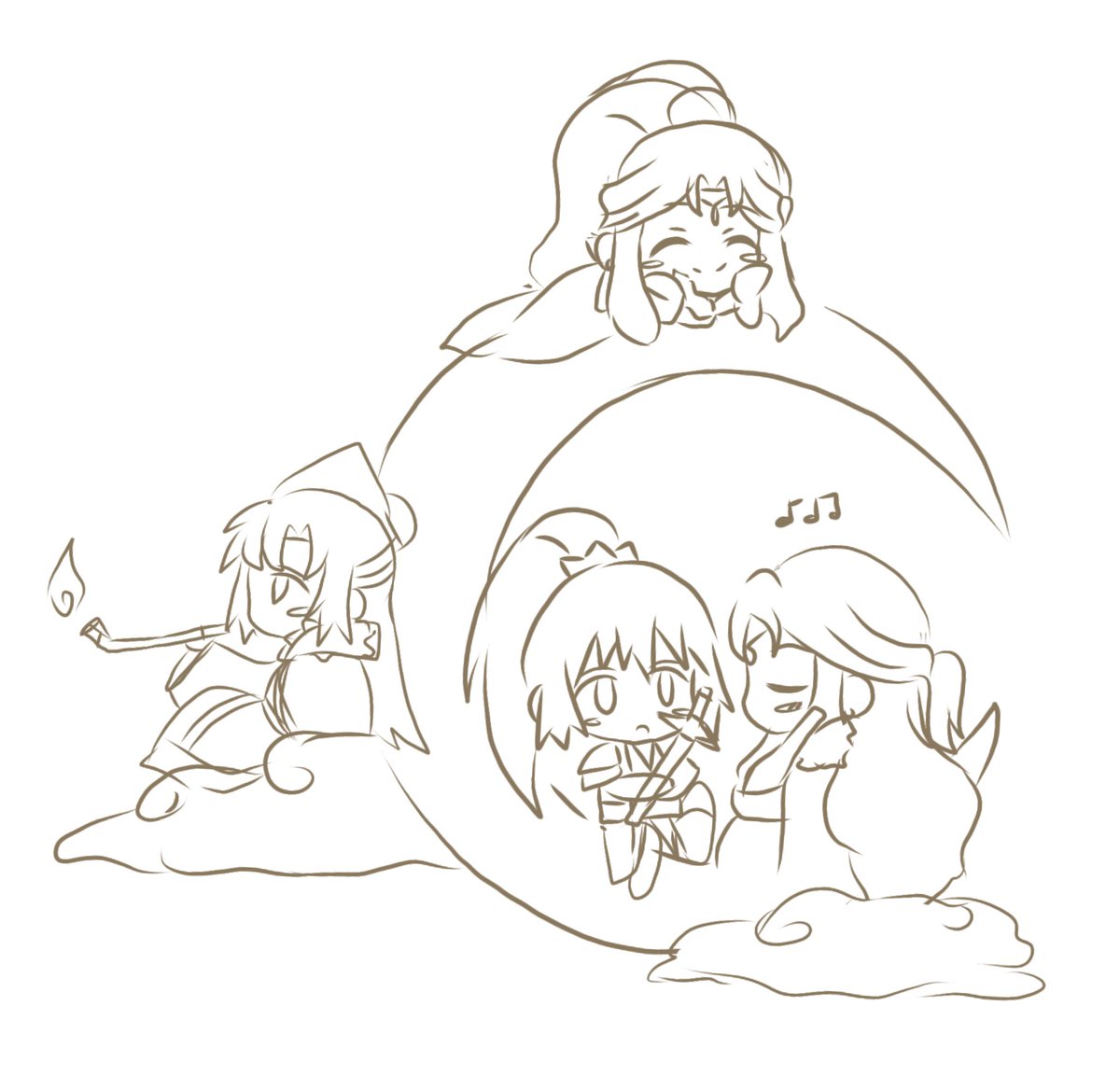 seeliemerch's tweet image. Random wip #Meimeng #meihanxue #jiangxi #xuemeng #meijiang #ximeng