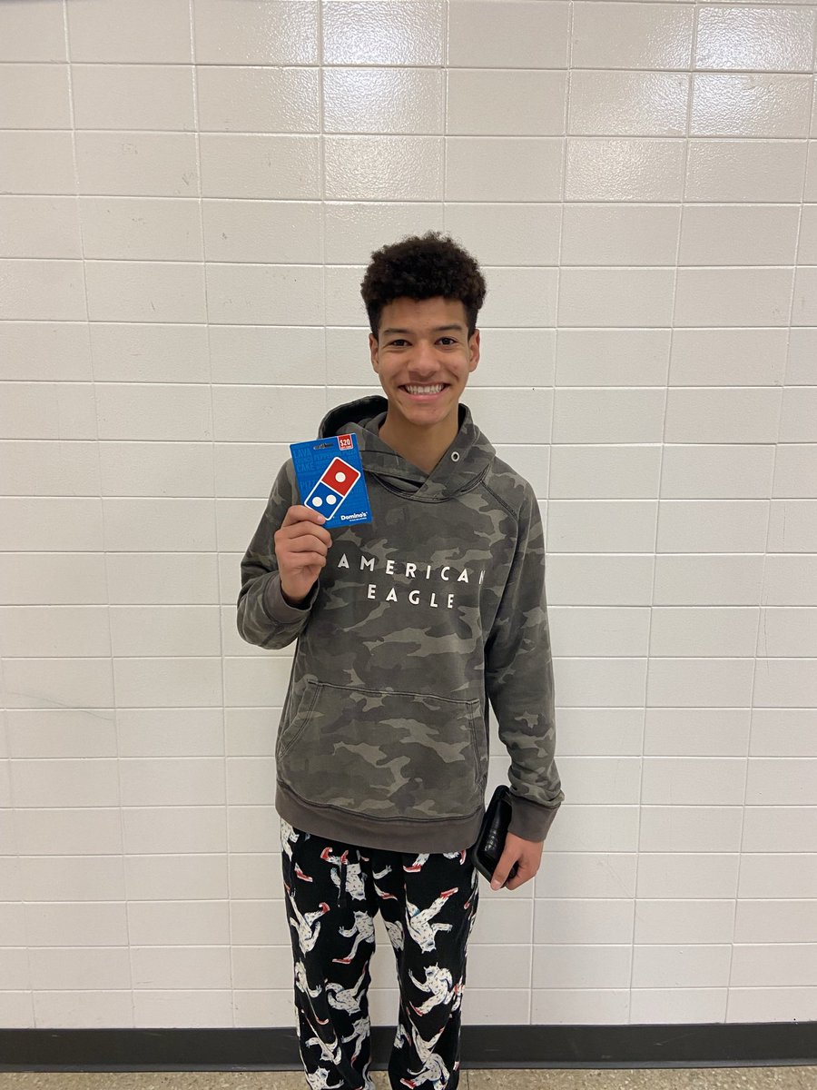 GoldBlackPack's tweet photo. Congrats to Tate Riney for winning a Dominos gift card at the 1/18 game! #latepost #stillcounts https://t.co/ZFyd6d8IwA