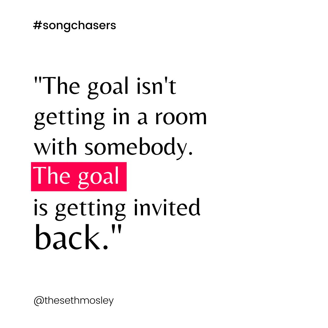 In our Song Chasers community, one of our goals is to help songwriters not only find co-writes, but be invited back! Collaboration can be crucial to your career, so what kind of co-writer do you want to be?