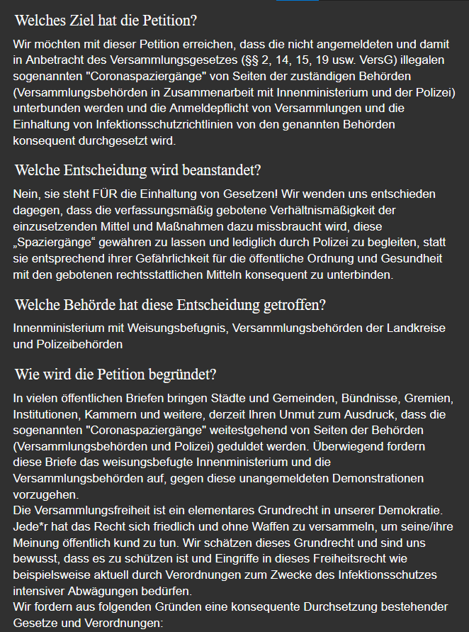 6Luchs7's tweet photo. Die Petition der Thüringer BgR-Vernetzung ist Mist. #J1001 #J1701 #WE1001 & #WE1701 beweisen, dass das Personal da ist (auch in EF am Hirschgarten). Aber die greifen halt lieber Gegenproteste an. Wie kann man in dieser Situation nach dem Staat rufen?!
https://t.co/OZdG93vKIg https://t.co/9hXCotUzJs