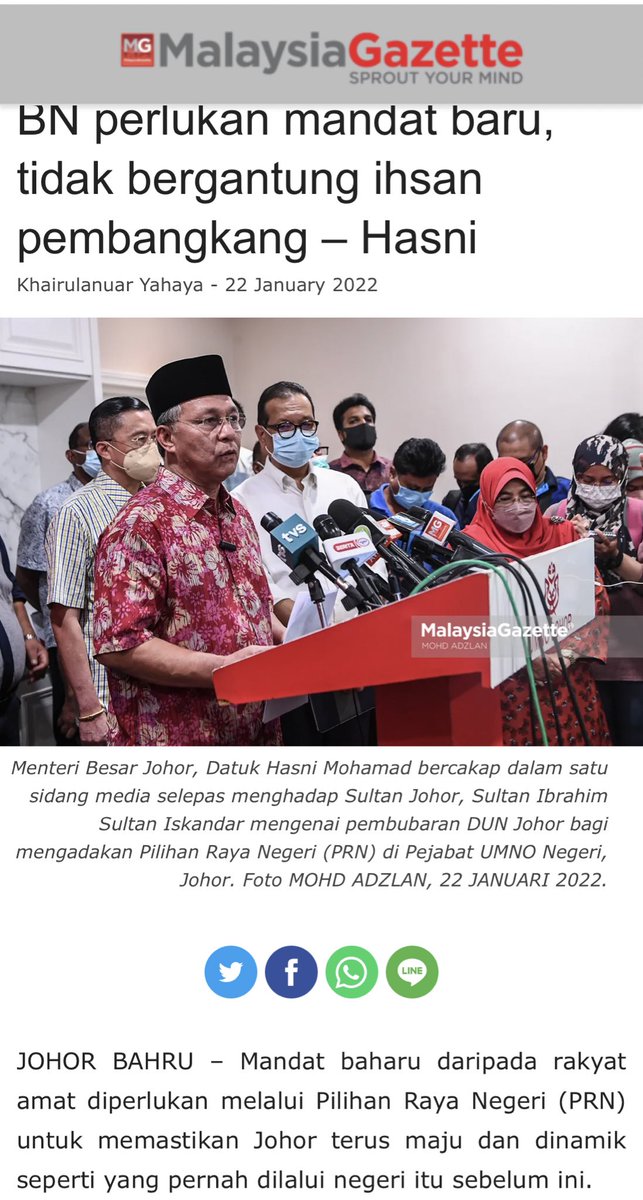 Ini kerana, pada Sidang DUN yg lepas, Blok Pembangkang Johor menolak cadangan kerajaan Rundingan dalam isu JTPD dgn Undi

27 - Kerajaan
27 - Pembangkang

Disebabkan seri,
Speaker terpaksa mengundi utk elakkan drpd Kerajaan Tergantung

Ini bukti Pembangkang tidak kotakan janji