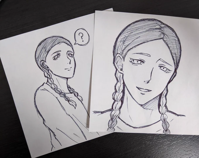 落描き、落描き🎶 