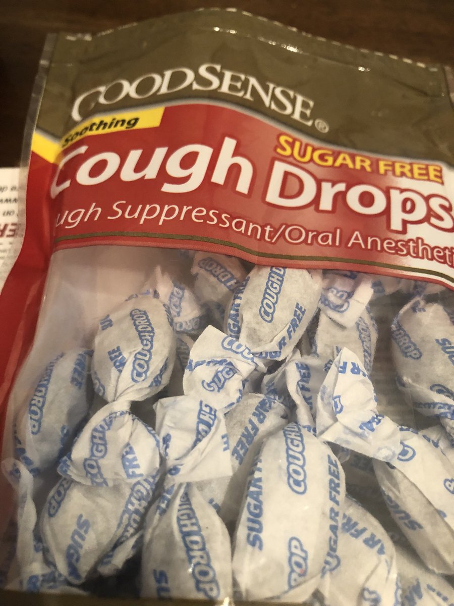 TomHatley1's tweet image. #FunTip 
When you are in pain with a #brokentooth medicated #coughdrops placed on the tooth or beside the tooth,  like a dip of snuff, helps.