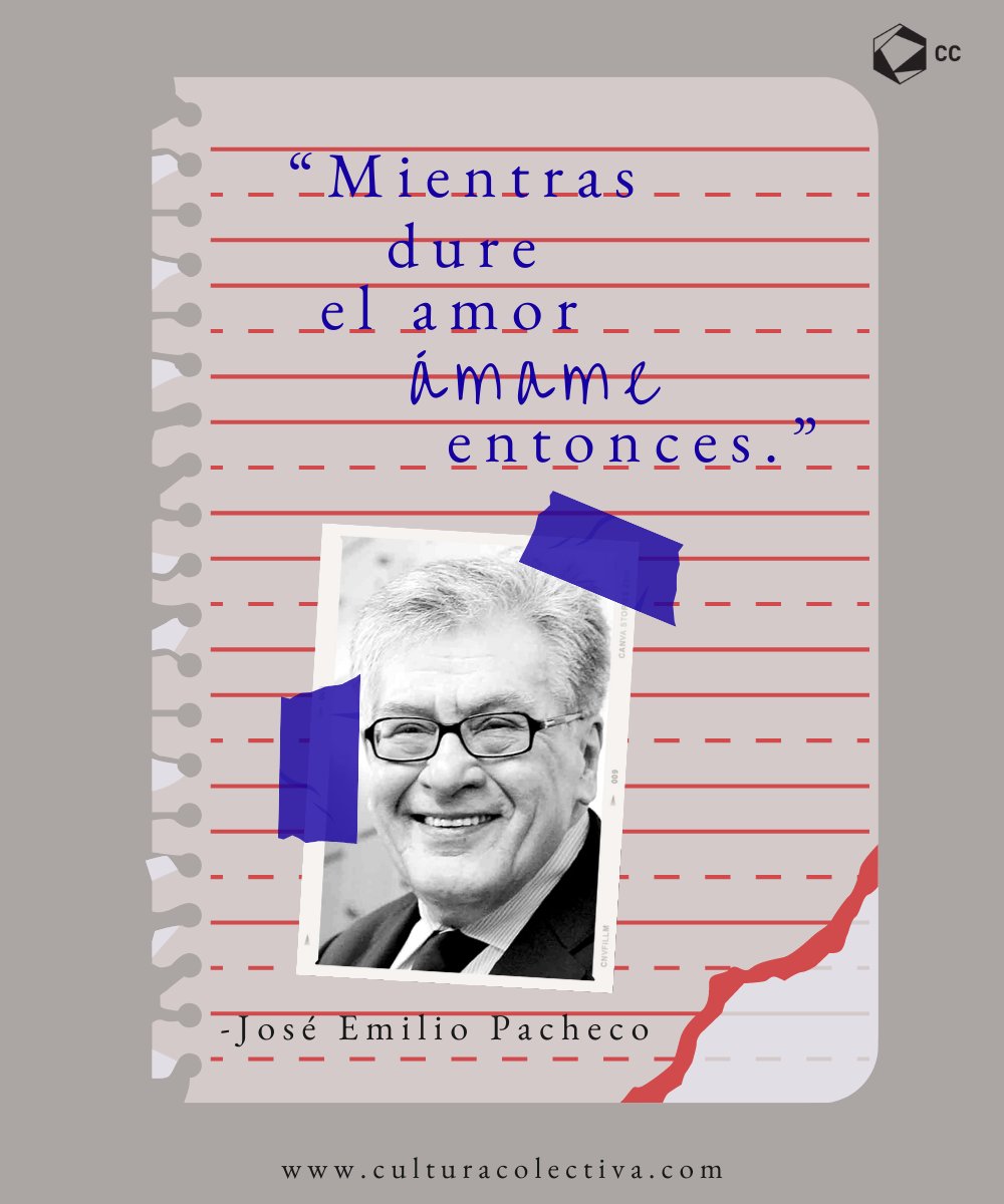 Poeta, narrador, ensayista y hasta guionista, José Emilio Pacheco es un estandarte de la literatura mexicana del siglo XX. bit.ly/JE_Pacheco