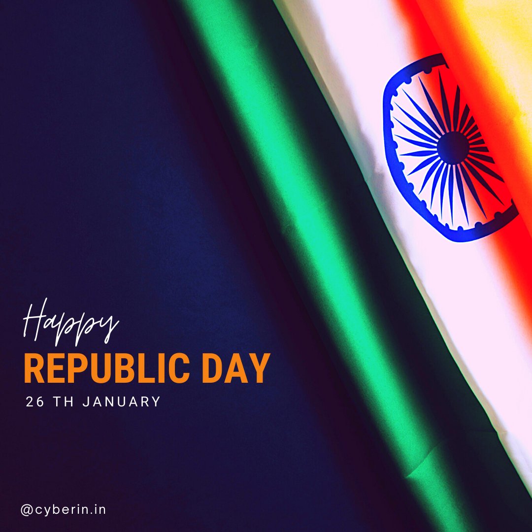 teamCyberin's tweet photo. A thousand salutes to this great nation of ours. May it become even more prosperous and great. Happy Republic Day! #happyRepublicDay #republicday https://t.co/rac5KaoLeF