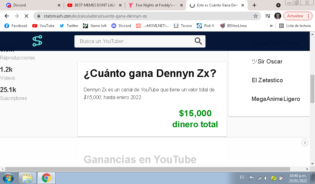DennyZx87's tweet image. En un universo alternativo, donde youtube me paga xDDDDD
#fnafarmy
