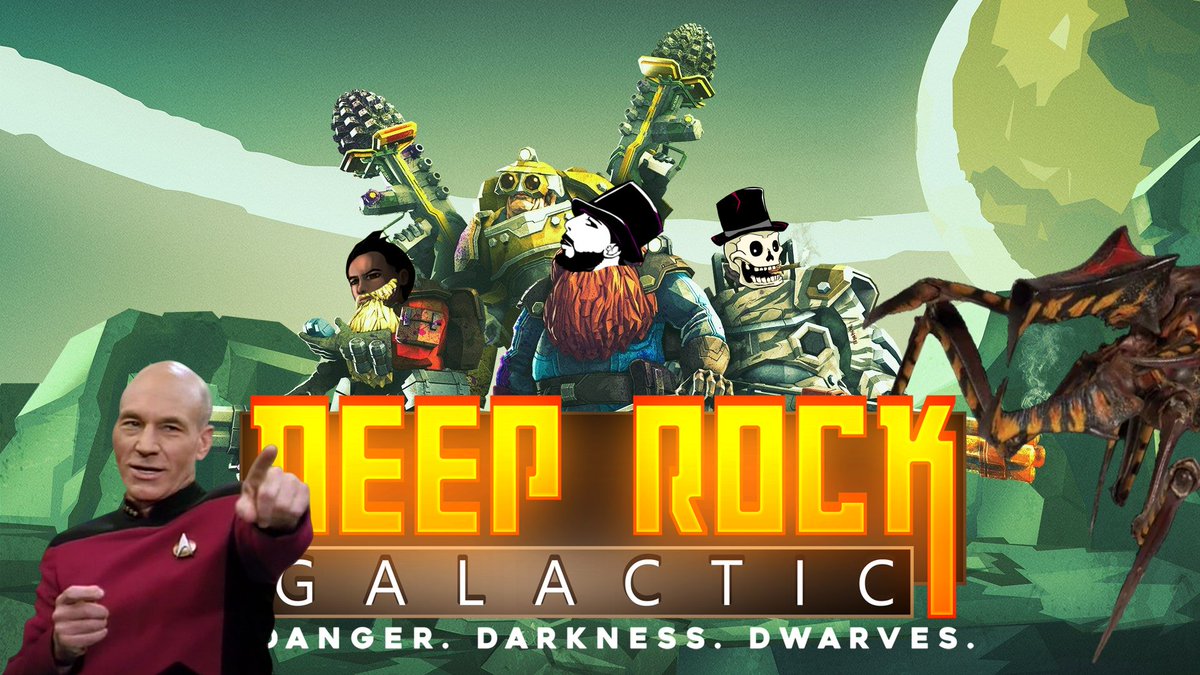 Far_No1's tweet photo. Don't just stand there! Whip out your big drill and come dig into this #funcut from them Far-No boys, it's #DeepRockGalactic fun times with Captain Picard and the Tyranids
#family #gaming #kiwi #stream #videogames #gaminglife
#Link ~~~>
https://t.co/9g3MVszBKL https://t.co/wwd33Jbs6a